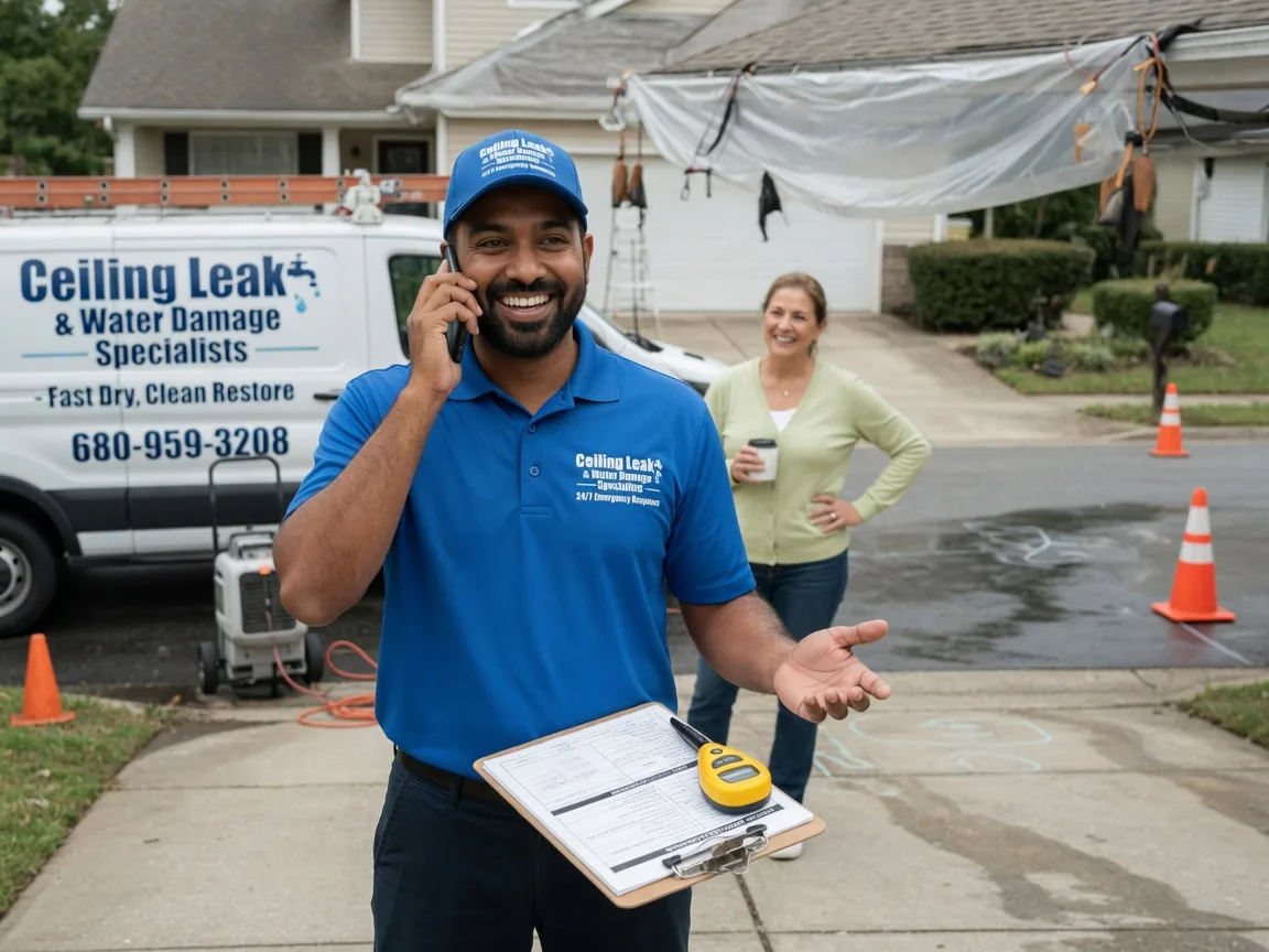 Ceiling Leak Cleanup Belmont, MI FAQs